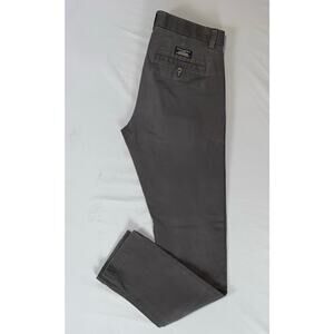 Banana Republic Flat Front Stretch Fulton Skinny Chino Pants. Gray, 29X31. GUC!